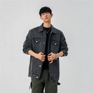 25款抖音品质牛仔夹克宽松韩版工装潮流水洗外套N999/P98 148图片