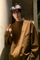 现货10W件2026春季宽松休闲高街机车夹克男宽松外套J5232特P35，男装夹克，电商A001-1
