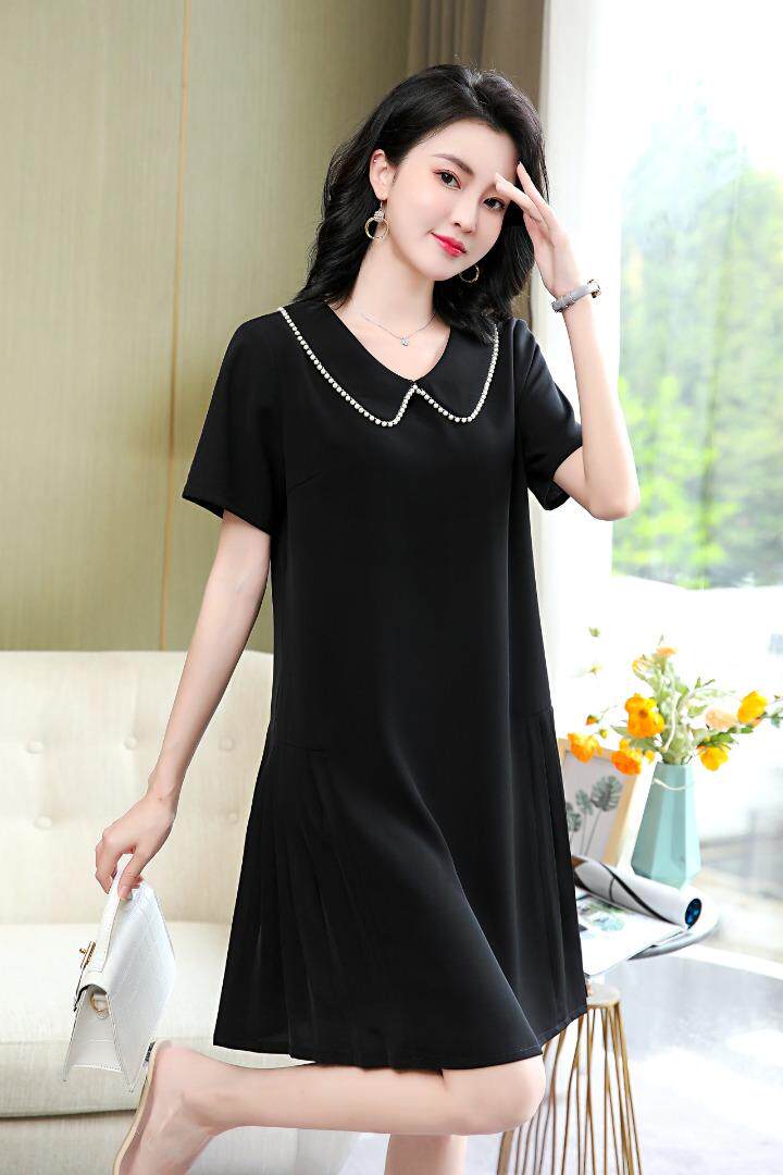 现货～新款连衣裙～气质款L到4XL，女装连衣裙，欧雅思丹尔