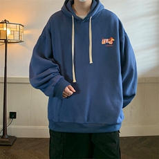 连帽卫衣男大码胖子帽衫大号运动服WY2438-P35，男装卫衣，电商A040
