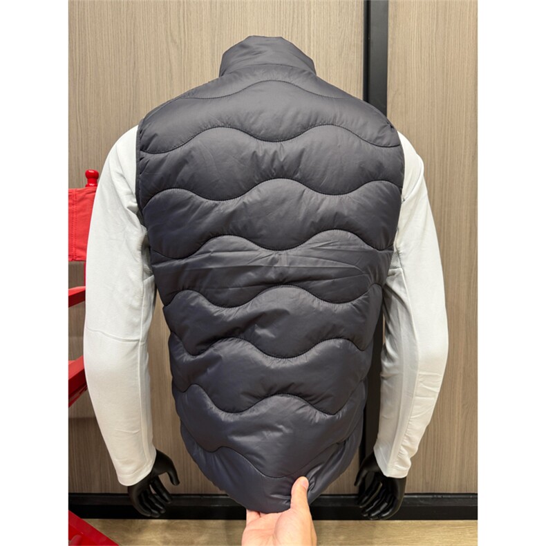 高品轻量化轻薄土司服科技棉立领背心马甲棉衣棉服男女A1093-P78,男装背心/马甲,星座1505