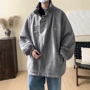 重磅！麂皮绒复合夹克飞机扣外套CP43-特P60 控价：108图片