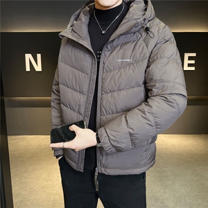 新标连帽轻奢男排骨羽绒服现货高品质情侣外套数据款Y8611-P175图片