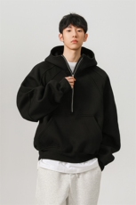 高品质cleanfit450g重磅套头版拉链卫衣外套TTTB17-特P78控128，男装卫衣，星座1315
