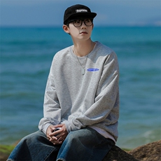1133情侣字母圆领秋冬卫衣常规P28加绒P38S-5XL支持定制班服潮，男装卫衣，星座115A-3