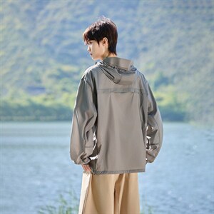UPF50+有报告 凉感轻薄透气宽松大码潮流防晒服 DQC659-P48图片