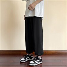 冰丝顺滑抗皱宽松百搭休闲速干薄款运动裤2023-特批20，男装休闲裤，星座718-1