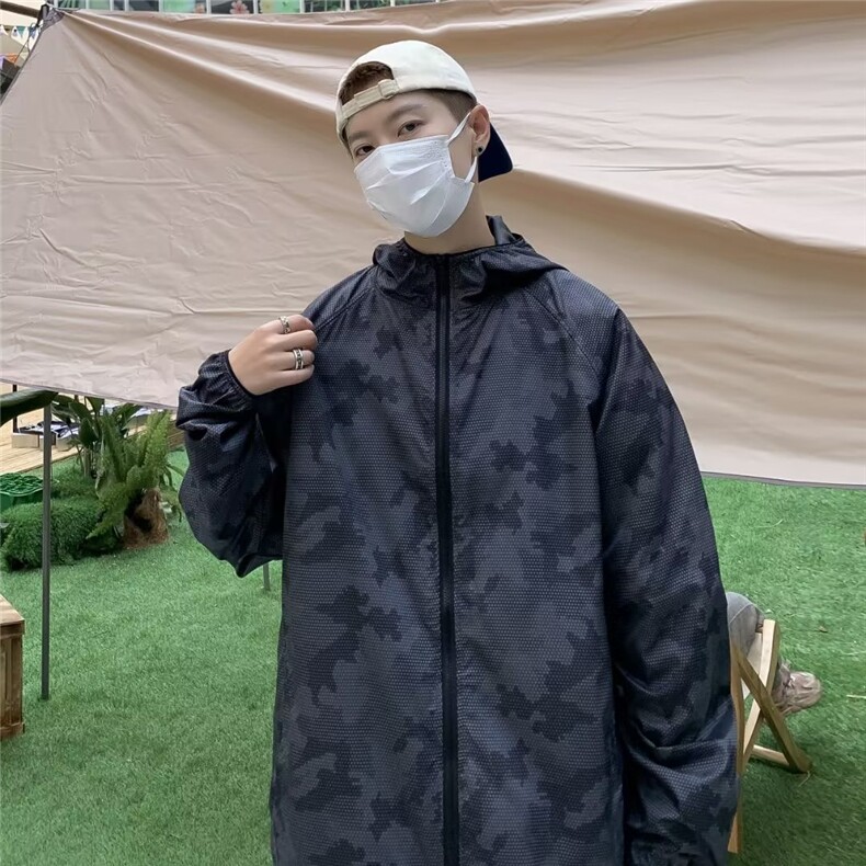 2023防晒衣男韩版潮流高街帅气夏季新款ins宽松百搭F068-P35,男装防晒衣,星座1109-3