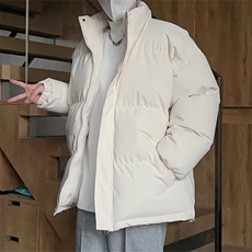 现货抖音得物可供视频冬季三防加厚羽绒棉衣外套面包棉服AM999，男装棉衣，电商A443