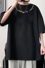230g重磅纯棉短袖t恤男大码半袖半截袖DX17381-P20，男装T恤，电商A040