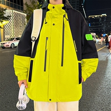 绿拼黑色