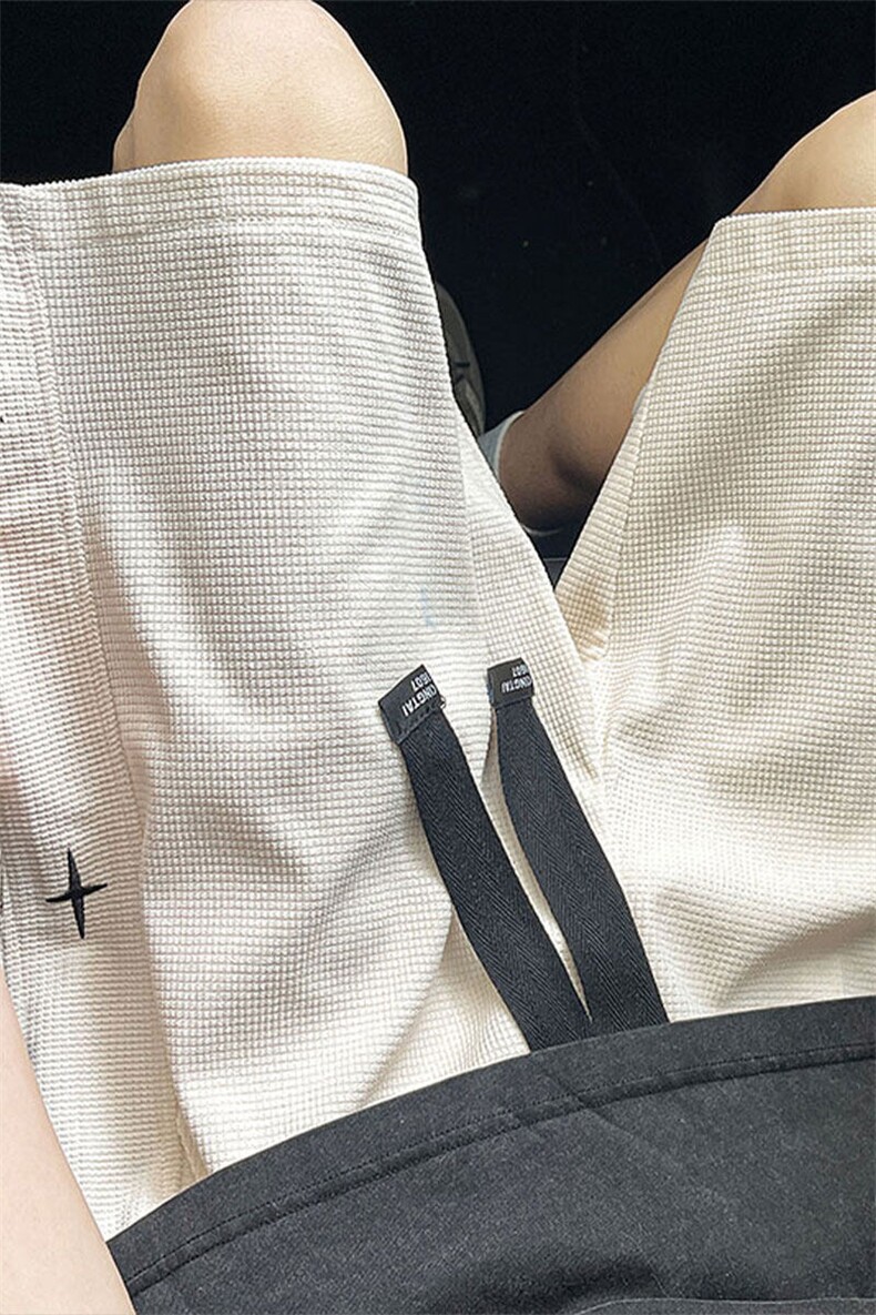 现货ZK7988-特批25控48复古休闲五分裤短裤男2025新款大码裤衩,男装牛仔裤,电商A059