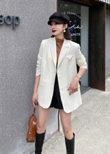 【现货】春装新款韩版休闲纯色西装，女装西装，名怡