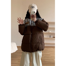 2025新版棉服秋冬短款潮流时尚韩版宽松棉服M110-p80，男装棉衣，星座911-3