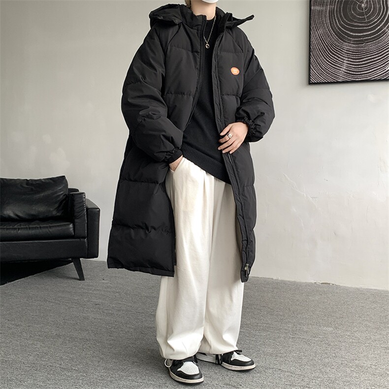 8XL-M 特大码2024年冬季港风羽绒服男加厚连帽棉衣棉服YRFC01P220图片