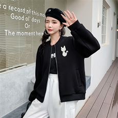 现货2025新款春秋季棒球服女设计感小众春装棒球夹克外套春，女装短外套，天丽