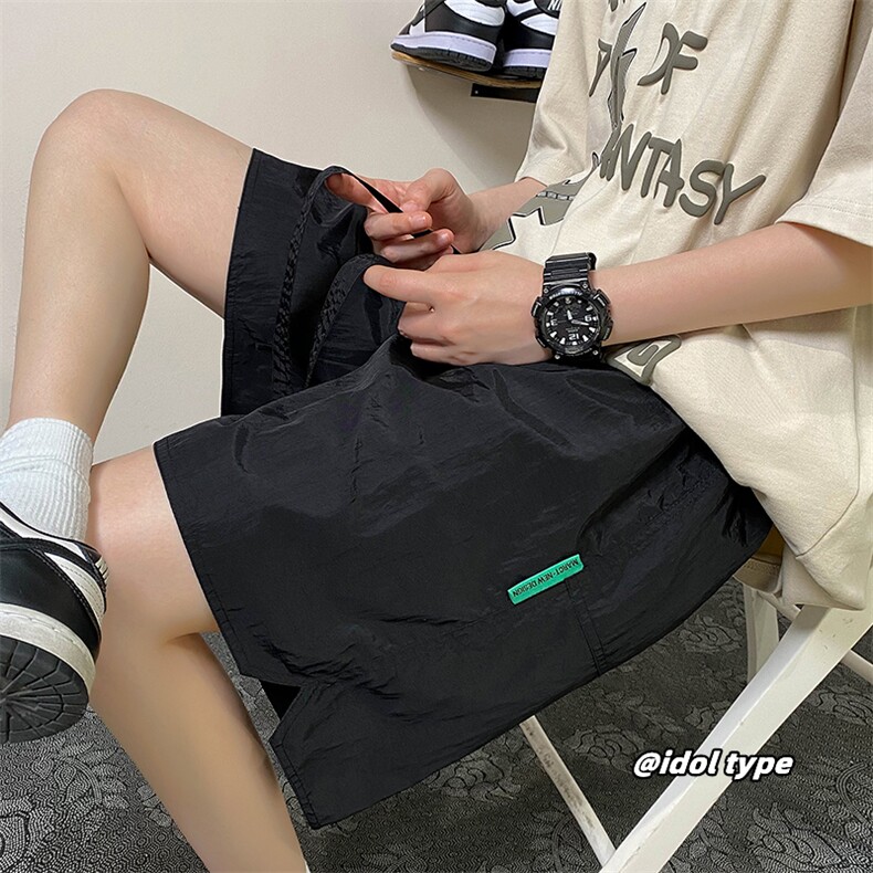 2023 夏季新款 港风内景大码飘带运动短裤M-5X HK22295-P40图片