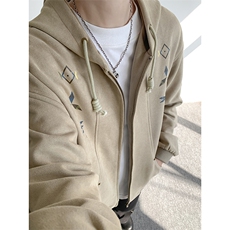 8XL-M特大码秋冬机能夹克外套冲锋衣百搭潮休闲宽松户外WY24P78，男装夹克，电商D206-1
