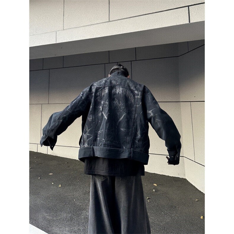 【有货】K12CC-特P78美式高街短款外套男痞帅解构夹克,男装夹克,星座1007（原301D）