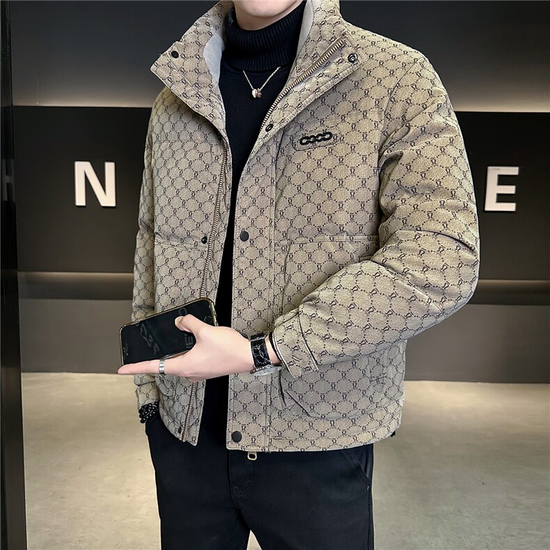 L-4XL B353 3567 P210 卡立领2025冬羽绒服【标50控活动价298】图片