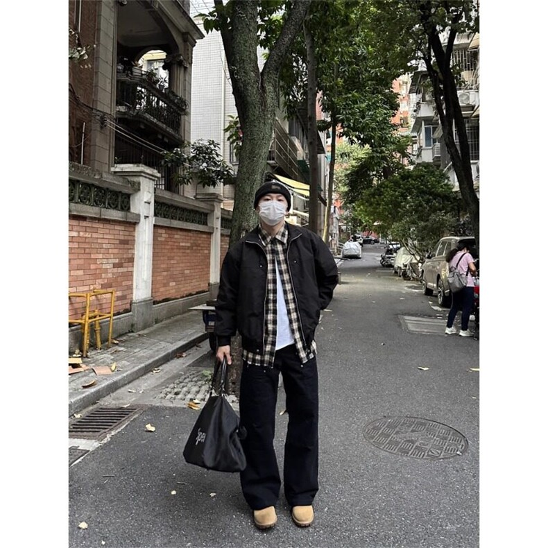 W9471-P68网图现货新款QOTRIOCK美式高街水洗工装休闲裤,男装休闲裤,星座1608-2