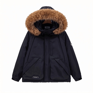 【升级款】派克服工装羽绒棉服oversize面包服外套Y902-P110网图图片