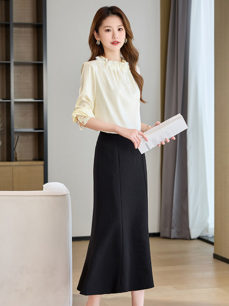 御姐气质女神范套装女秋季2025新款高端精致职业装轻熟风套装裙,女装套装/套裙,卡杰菲