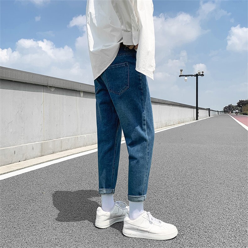 新款春季水洗小脚牛仔裤N703P40，男装牛仔裤，星座1116-2
