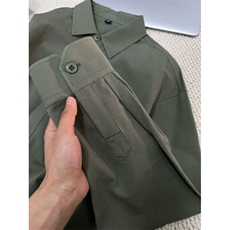 【网图】B221美式ins高街百搭纯棉长袖衬衫外套SY2558-特P32控58，男装衬衫，电商B221