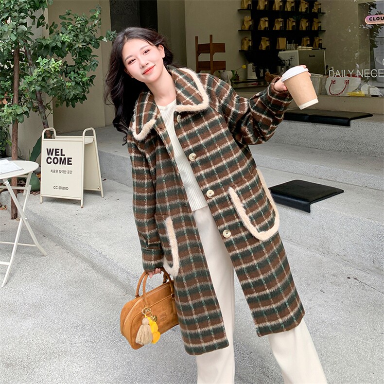 新款，呢料大衣081-P185-K258,女装毛呢外套,浙宝276（原081）