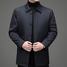 中年男新款冬季休闲爸爸冬装保暖外套羽绒服棉衣MNSA8622-P230，男装羽绒服，电商B212（原钱塘6029）