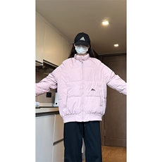 自家图短款飞行立领棉服男宽松加厚保暖情侣厚外套MY21-P78，男装棉衣，星座1505