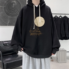 连帽卫衣男大码胖子帽衫大号运动服WY2409-P35，男装卫衣，电商A040