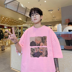 已注册抖音直播重磅280克TB4323批28纯棉短袖T恤220克T4323P23，男装T恤，电商C408(原B339-1)