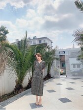 夏季新款连衣裙，女装连衣裙，早颜