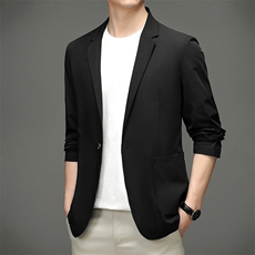 BB2850钱塘2020-2夏季一粒扣空调服休闲西装单西精品P170，男装西服，钱塘207-2