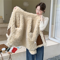 【现货】2025年新款韩系加厚皮毛一体192-668P210K298，女装皮草，浙宝192（原082）