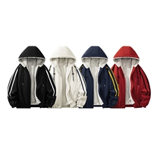 自家图有视频加绒毛领棉衣冬季新款座山雕连帽派克棉服M2556p88，男装棉衣，电商D315