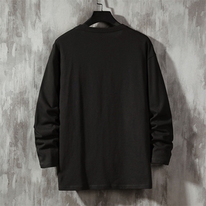 TX3035-P28 圆领印花长袖t恤加肥加大码上衣服图片