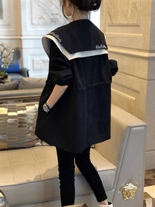 风衣俩色俩码,女装风衣,魅影菲怡