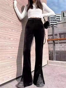 修长美腿百搭神裤图片