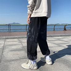 1港风大码长裤潮扎染渐变运动休闲裤男女同款九分K7269P45控69，男装休闲裤，星座226-2