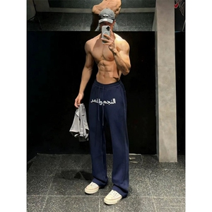 美式健身运动弯刀休闲裤ZK0456-特批35图片
