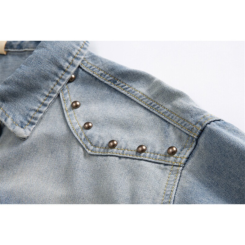新款牛仔衬衫纯色百搭休闲百搭高级感长袖衬衫上衣HJ7019P63,男装衬衫,星座1013-1