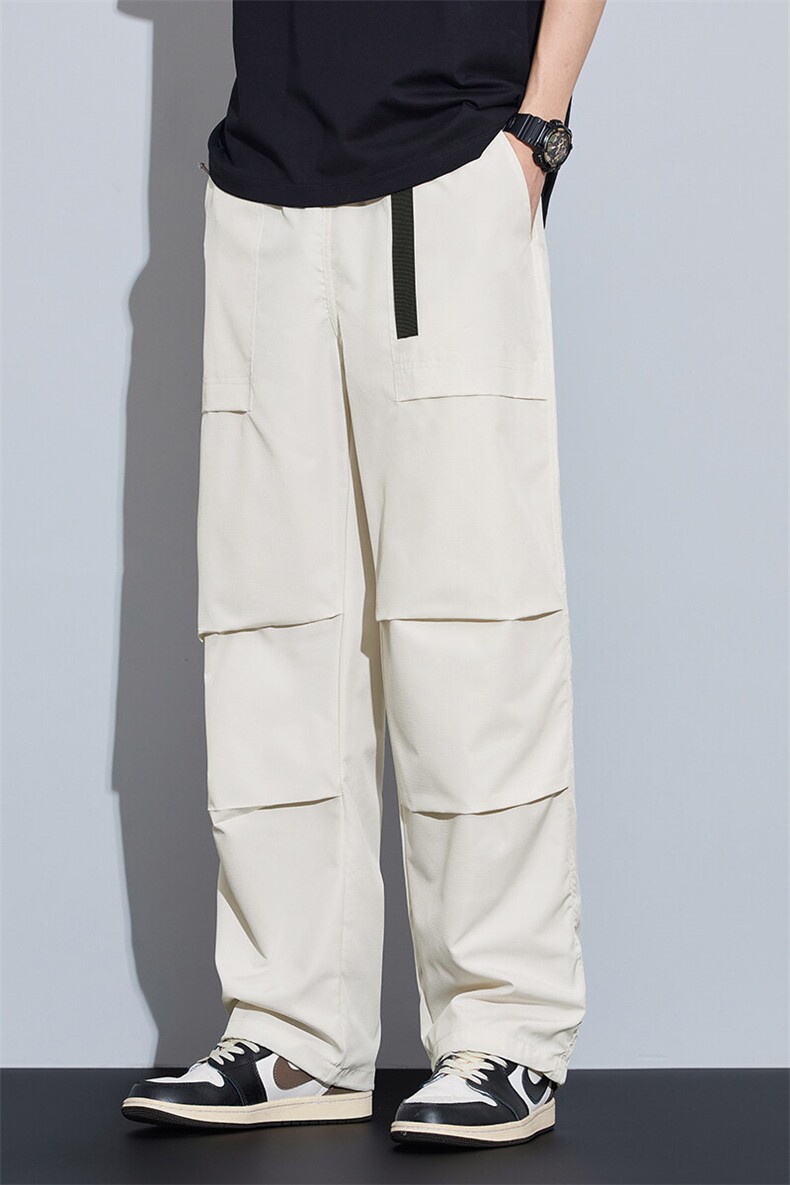 新款宽松冲锋裤冰感直筒休闲美式工装伞兵裤A436-2401-P38,男装休闲裤,电商A436