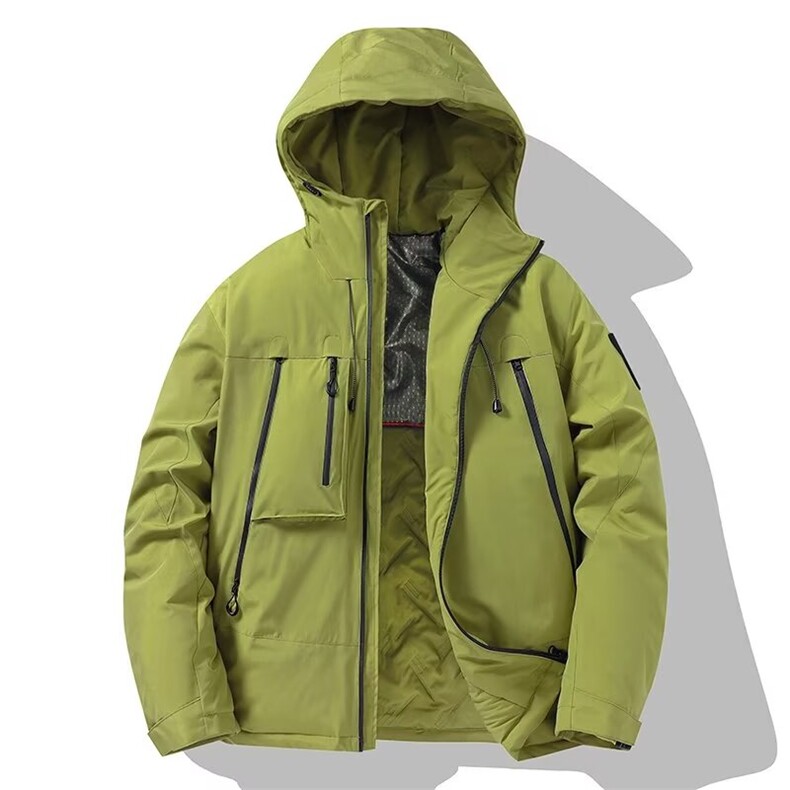新款冬季青少年连帽加厚棉服外套男士休闲百搭帅气男装TT891 P78图片