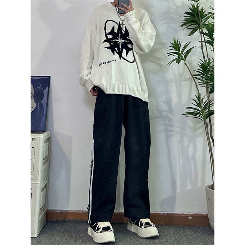 美式复古巴黎神裤hiphop嘻哈速干工装裤潮牌XZ-310A-4-KZ10,男装休闲裤,星座310A-4