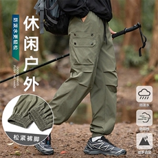 现货美式工装裤冲锋裤男户外机能风登山运动裤休闲裤AK0256-P50，男装休闲裤，星座308B-2