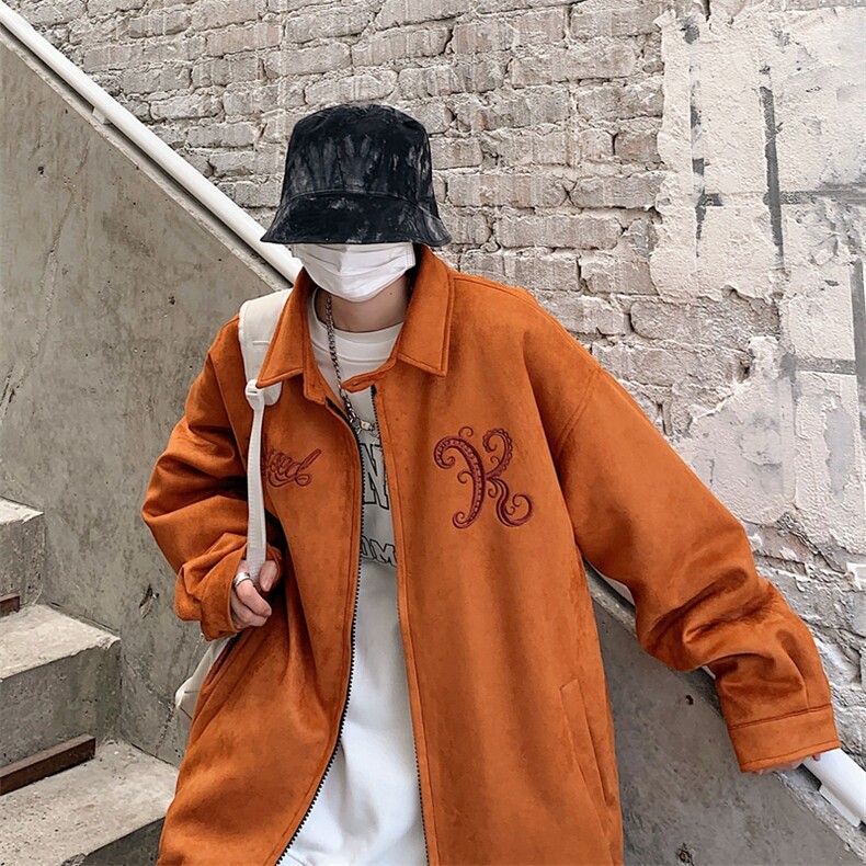XZ301B-JB5808-P110麂皮绒美式夹克外,男装夹克,星座301B