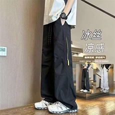GX6170P40小牛津面料户外冲锋裤日系港风宽松直筒登山运动裤男女，女装休闲裤，星座1108-5